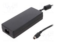 Power supply: switching; 20VDC; 8A; Out: KYCON KPPX-4P; 160W; 92.5% MEAN WELL