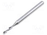 Drill bit; Ø: 1.95mm; L: 38.2mm; PCB; 1/8" (3,175mm) KEMMER PRAEZISION