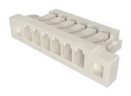 CONN HOUSING, R/A RCPT, 6POS, 0.8MM, NAT