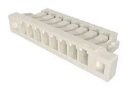 CONN HOUSING, R/A RCPT, 8POS, 0.8MM, NAT