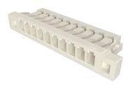 CONN HOUSING, R/A RCPT, 10P, 0.8MM, NAT