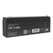 Maintenance-free AGM VRLA Green Cell AGM18 12V 2.3Ah Battery (for alarm system, cash register, toy), Green Cell