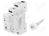 Twilight switch; for DIN rail mounting; 230VAC; SPDT; IP20; WZM ZAMEL