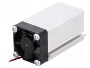 Heatsink: extruded; L: 50mm; W: 30mm; H: 30mm; 1.3K/W; aluminium; raw FISCHER ELEKTRONIK