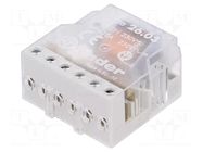Relay: installation; bistable,impulse; NC + NO; Ucoil: 230VAC FINDER