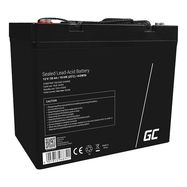 Maintenance-free AGM VRLA Green Cell AGM56 12V 50Ah Battery (for scooter, boat, wheelchair, camper, lawnmower), Green Cell