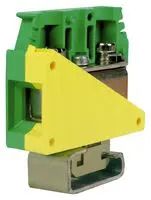 TERMINAL BLOCK, EARTH, 2POS, 6MM2