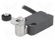 Limit switch; lever R 33mm, plastic roller Ø14mm; NO + NC; IP67 PIZZATO ELETTRICA