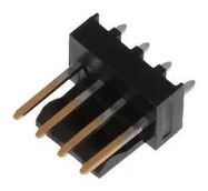CONN, PCB HEADER, 4P, 1R, 2.54MM, TH