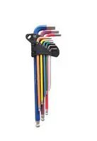 BALL END WRENCH SET, EXTRA LONG, 9-PIECE