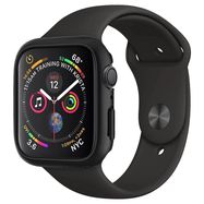 Spigen Thin Fit Case for Apple Watch 4/5/6/SE (44mm) - Black, Spigen