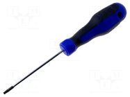 Screwdriver: standard; Torx®; TX08; 80mm GOLDTOOL