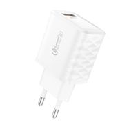 Foneng EU54 18W USB-A, 3A mains charger (White), Foneng