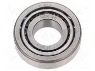 Bearing: tapered roller; Øint: 20mm; Øout: 47mm; W: 15.25mm SKF