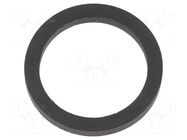 Gasket; EPDM; Thk: 2mm; Øint: 15.8mm; Øout: 20mm; M16 BM GROUP