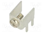 Terminal: screw terminal; THT,screw terminal; silver; 7.5x5mm KEYSTONE