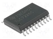 IC: D/A converter; 8bit; 143ksps; Ch: 4; SO20; 4.5÷5.5VDC TEXAS INSTRUMENTS