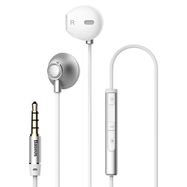 Baseus Encok H06 in-ear headphones headset with remote control silver (NGH06-0S), Baseus