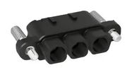 CONN HOUSING, RCPT, 3POS, CABLE