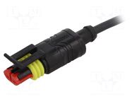 Cable: for sensors/automation; PIN: 2; straight; 1.5m; plug; 24VDC PHOENIX CONTACT