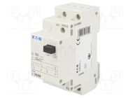 Relay: installation; bistable,impulse; DPDT; Ucoil: 48VAC,24VDC 