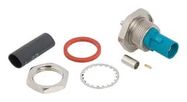 RF COAX CONN, FAKRA, BLKHD PLUG, 50 OHM