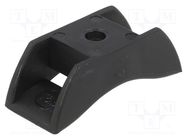 Holder; screw; polyamide; black; A: 16mm; B: 19.1mm; C: 44mm; E: 11mm HELUKABEL