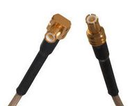 RF COAX, MCX RA PLUG-PLUG, 250MM