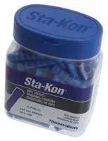 TERMINAL, BUTT SPLICE, CRIMP, BLUE