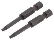 HEX BIT, TORX, T10, 50MM