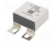 Capacitor: polypropylene; 0.47uF; ESR: 5.1mΩ; ±5%; -40÷85°C; 700VAC KEMET