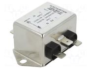 Filter: anti-interference; 250VAC; Ioper.max: 10A; Ir: 0.5mA SCHURTER