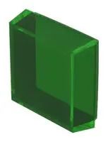 LENS CAP ILLUMINATIVE GREEN FLUSH PLA