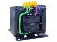 Transformer: mains; 800VA; 500VAC; 24V; Leads: terminal block; IP00 BREVE TUFVASSONS