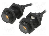 Sensor: photoelectric; Range: 0÷15m; NPN; DARK-ON,LIGHT-ON; E3F1 OMRON