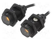 Sensor: photoelectric; Range: 0÷15m; PNP; DARK-ON,LIGHT-ON; ABS; 2m OMRON
