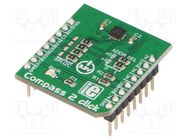 Click board; prototype board; Comp: AK8963; 3.3VDC MIKROE