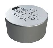 SUPERCAPACITOR, EDLC, 1F, 5.5V, RADIAL