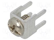 Terminal: screw terminal; THT,screw terminal; silver; 7.5x5mm KEYSTONE