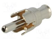 Connector: RCA; socket; female; straight; crimped; brass; for cable KEYSTONE