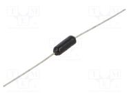 Resistor: metal film; 10kΩ; 1W; ±1%; HOLCO; 100ppm/°C; audio TE Connectivity