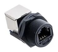 ADAPTER, RJ45 8P JACK-JACK, CAT6A