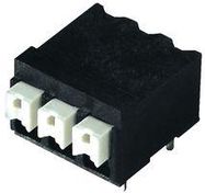 TERMINAL BLOCK, 2 CONTACTS, 24-16 AWG