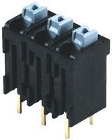 TERMINAL BLOCK, 2 CONTACTS, 24-16 AWG