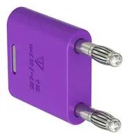 BANANA TEST CONN, PLUG, 32A, VIOLET, CBL