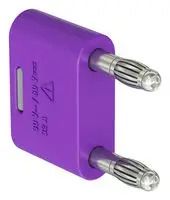 BANANA TEST CONN, PLUG, 32A, VIOLET, CBL