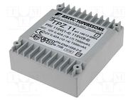 Transformer: mains; 11VA; 115VAC,230VAC; 12V; 12V; 458mA; PCB; IP00 BREVE TUFVASSONS