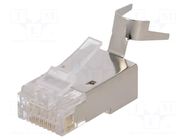 Connector: RJ45; plug; PIN: 8; Cat: 6a,7,7a,Cat 8.1; shielded; 8p8c LOGILINK