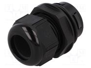 Cable gland; IP68; polyamide; black; push-in; Ømount.hole: 32.3mm LAPP