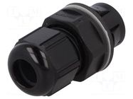 Cable gland; IP68; polyamide; black; push-in; Ømount.hole: 16.3mm LAPP